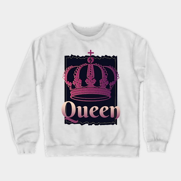 Queen Crewneck Sweatshirt by madeinchorley